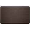 NewLife Designer Sisal Coffee Bean 18 in. x 30 in. Anti-Fatigue Comfort Kitchen Mat