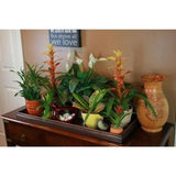 Good Directions 34.5 in. x 14.5 in. Squares Multi-Purpose Copper Finish Boot Tray for Boots, Shoes, Plants, Pet Bowls More